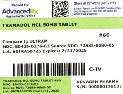 Label 3 (Tramadol HCl 80425 0276 03)